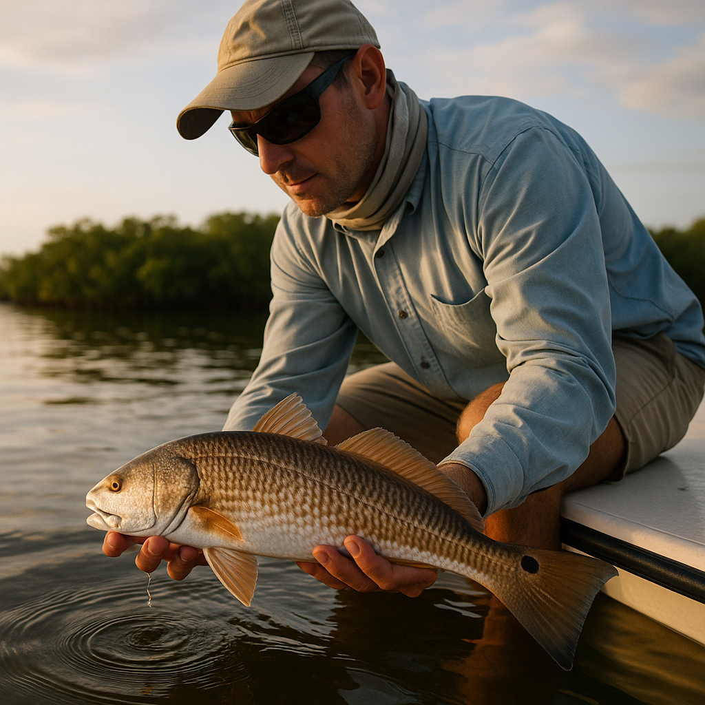 How Tampa Bay Redfish Guides Protect Local Fish Populations